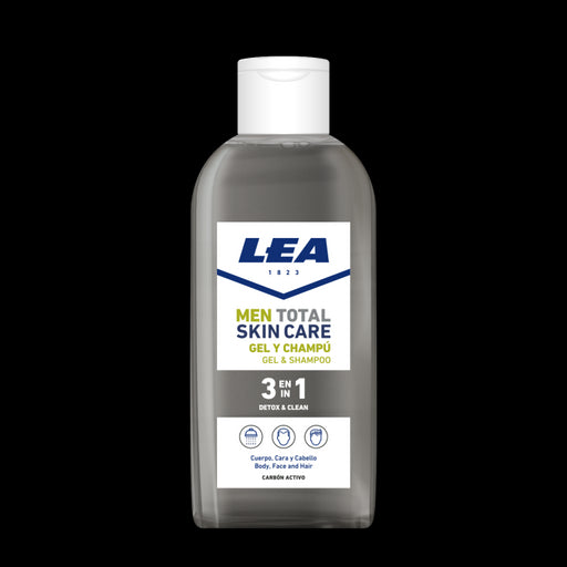 Gel-champô 3 em 1 Detox para Cuidado Total da Pele Masculina - Cn - Lea - 1