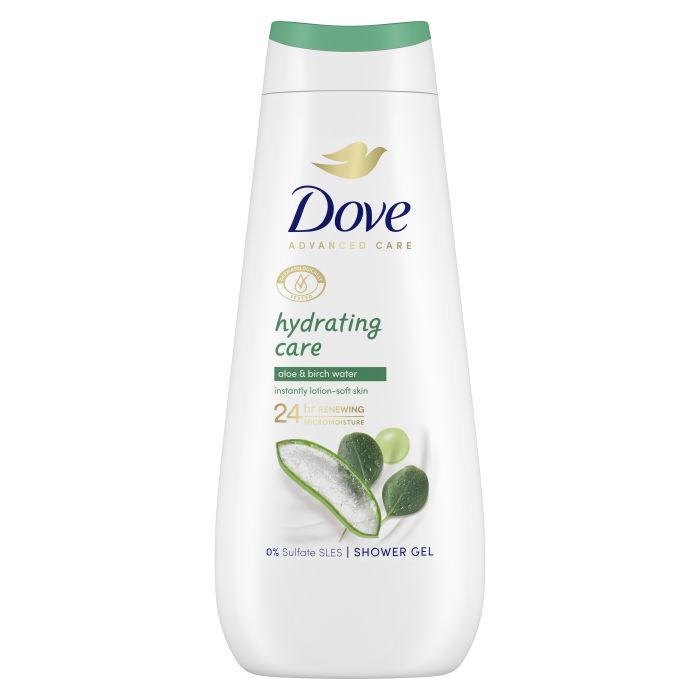 Gel Avançado para Duche Cuidado Hidratante Aloe e Água de Bétula 400 ml - Dove - 1