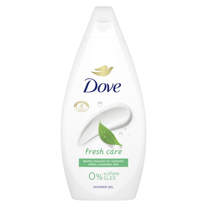 Gel de Banho Cuidado Fresco Limpeza Delicada 450 ml - Dove - 1