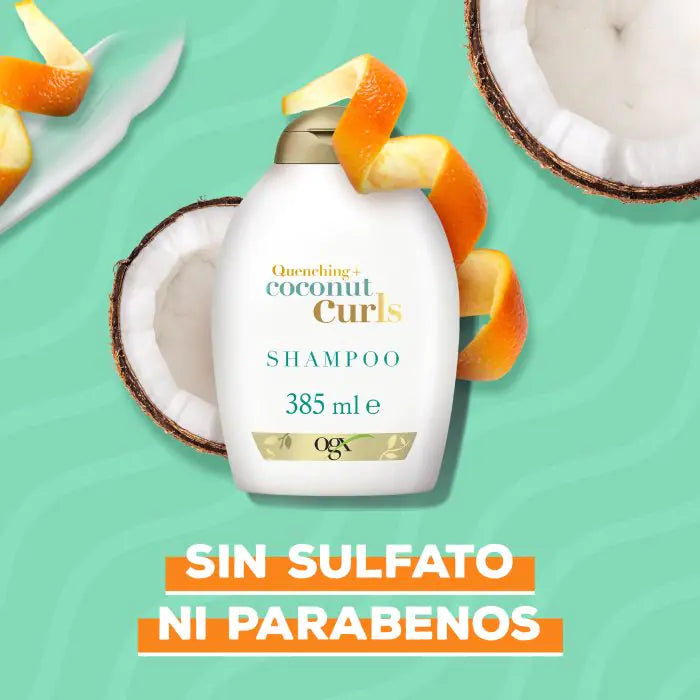 Shampoo de Coco para Cachos e Ondas 385 ml - Ogx - 5