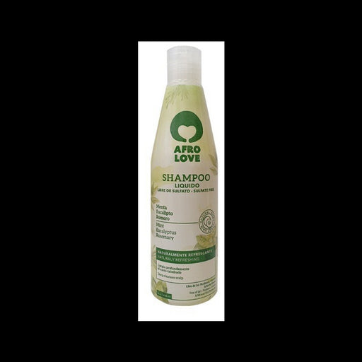 Shampoo de Menta e Alecrim 290 ml - Afro Love - 1