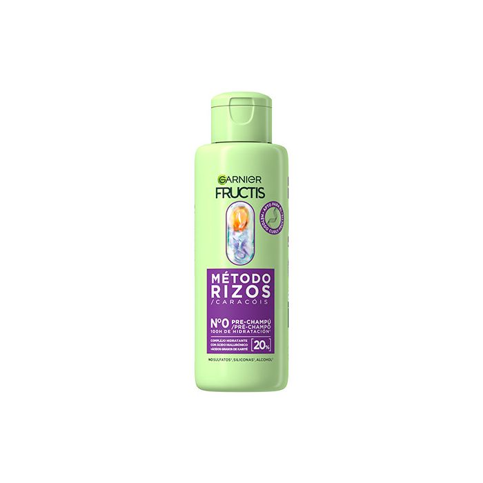 Fructis Método Cachos Pré-Shampoo Nº0 para Cachos Hidratados 200 ml - Garnier - 1