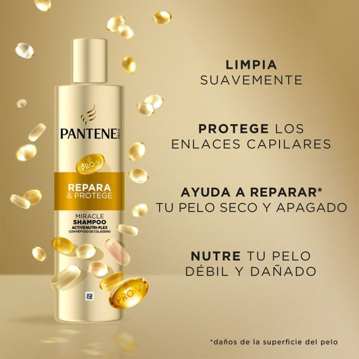 Champô Miracle Active Nutri-plex Pro-V Repara e Protege 250ml - Pantene - 2