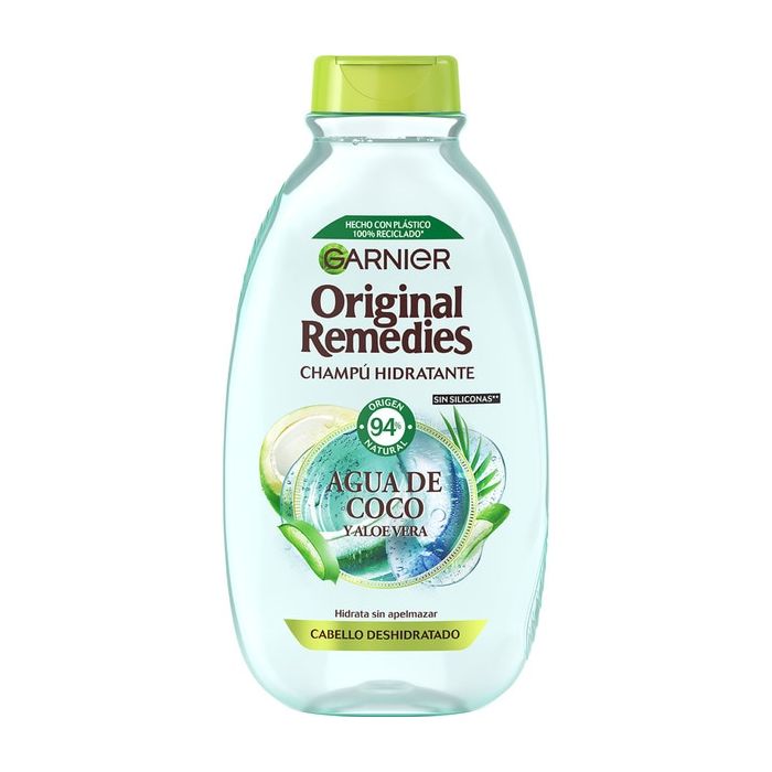 Shampoo Hidratante Água de Coco e Aloe Vera - Original Remedies 400ml - Garnier - 1