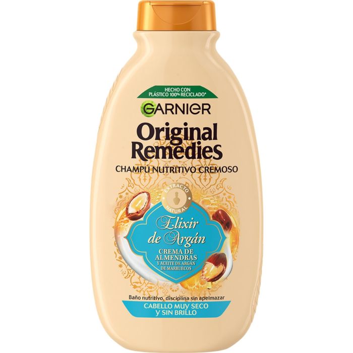 Champô Óleo de Argan Elixir - Original Remedies 400ml - Garnier - 1