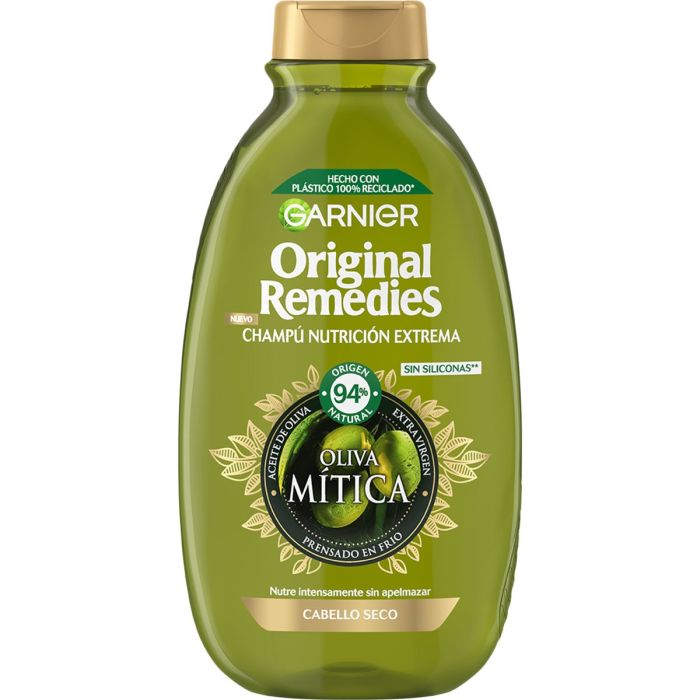 Shampoo Nutritivo Extremo - Óleo de Oliva Mítica - Original Remedies 400ml - Garnier - 1