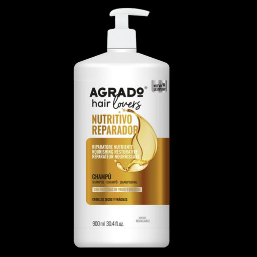 Shampoo Nutritivo Reparador Hair Lovers 900ml - Agrado - 1