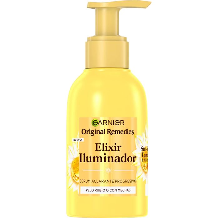 Sérum Clareador Progressivo Sun-kissed Camomila Cabelo Loiro - Original Remedies 120ml - Garnier - 1