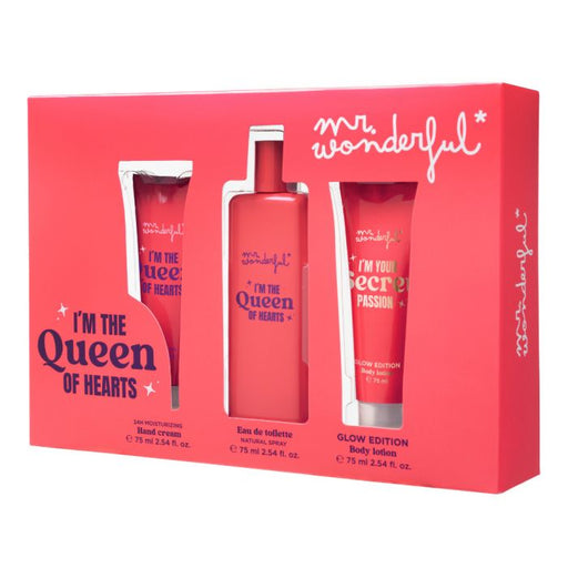 Estojo I'm the Queen Hearts Eau de Toilette 75 ml - Mr. Wonderful - 1