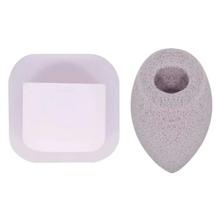 Esponja de Limpeza Miracle Cleansing Sponge + Stick - Store Sponge Keeper - Real Techniques - 2