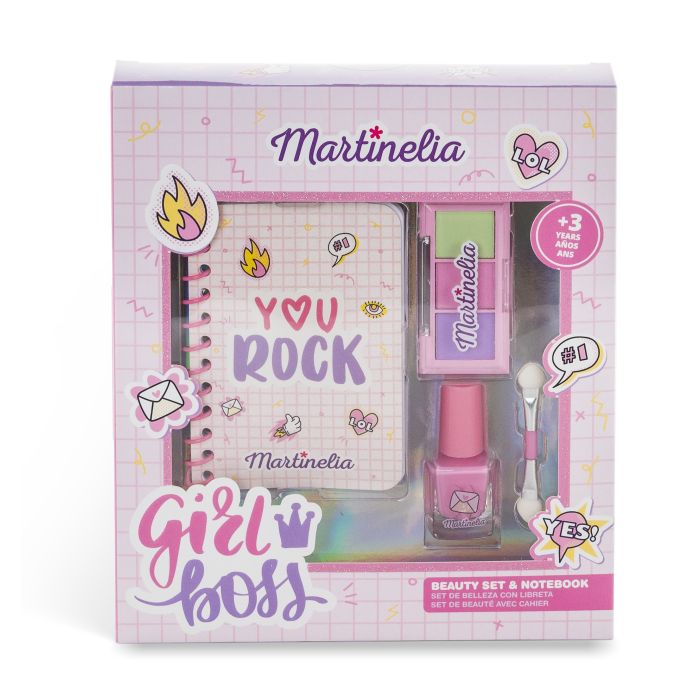 Conjunto Super Girl de Maquiagem e Caderno - Martinelia - 1