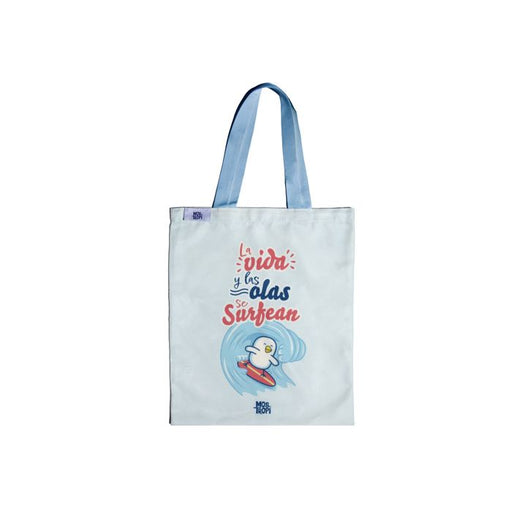 Bolsa de Tecido - Mostropi : La vida y las olas se surfean - 1