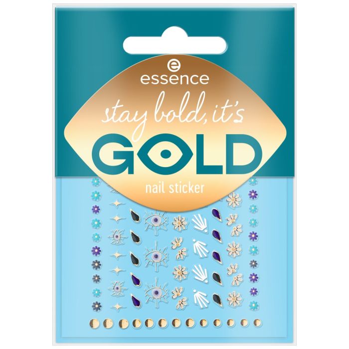 Adesivos de Unhas It's a Bling Thing - Essence : Stay bold it&amp;#039;s gold - 1