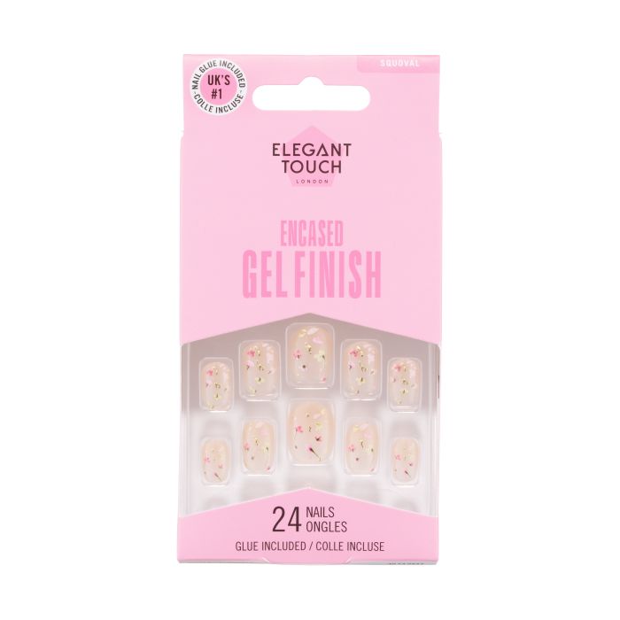 Unhas Postiças Acabamento em Gel Encapsulado - Elegant Touch - 1