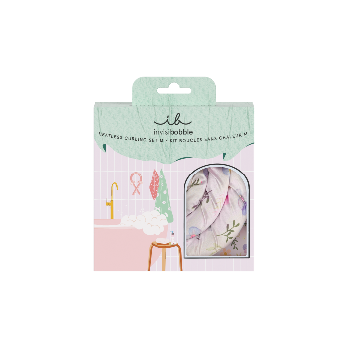 Invisibobble - Set Oasis Violet Curl - Set rizador sin calor - 1 unidad - Invisibobble - 1