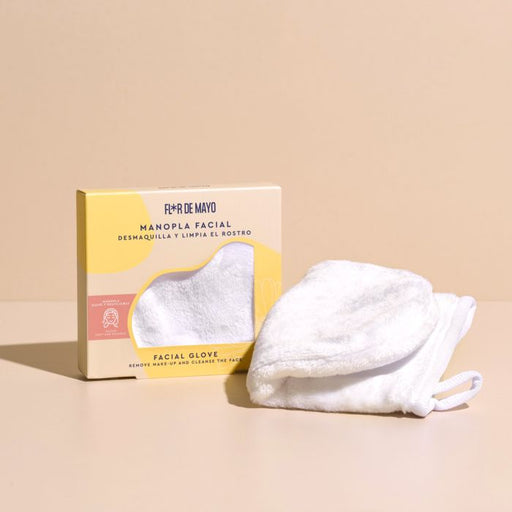 Luva Facial Remove a Maquiagem e Limpa o Rosto - Flor de Mayo - 2
