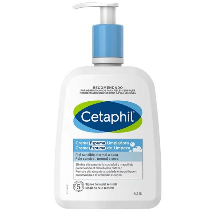 Creme em Espuma de Limpeza Facial 473 ml - Cetaphil - 1