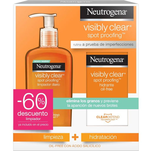 Pacote Spot Controlling Hidratante Oil-free + Limpiador Facial - Neutrogena - 1