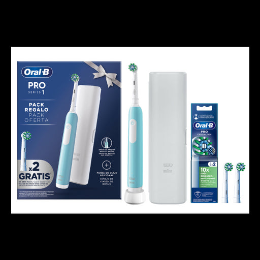 Pack Pro Series1 Escova Elétrica Turquesa - Oral-b - 1