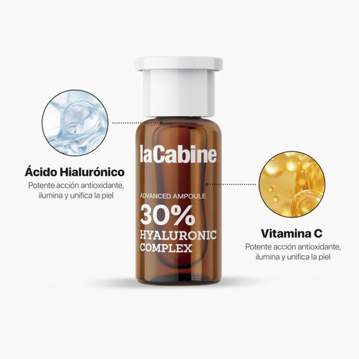Ampola Avançada 30% Complexo Hialurônico + Vitamina C 2ml - La Cabine - 2