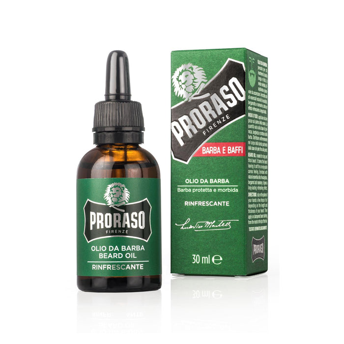 Óleo refrescante para Barba - 30ml - Proraso - 1