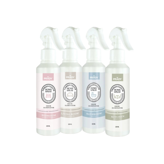 Aromatizante em Spray Doméstico Eliminador de Odores - 220ml - Prady - 1