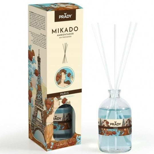 Difusor de ambiente Mikado 100ml - Prady : PARIS ROSE AND PATCHOULI - 1