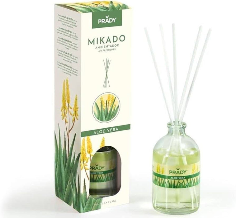 Difusor de ambiente Mikado 100ml - Prady : Aloe Vera - 1