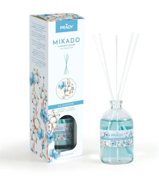 Difusor de ambiente Mikado 100ml - Prady : Algodón - 1