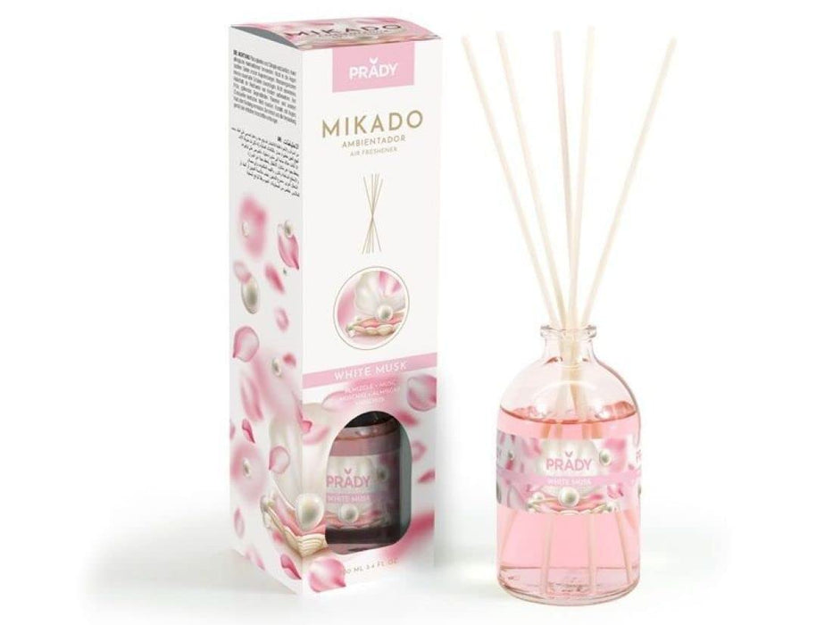 Difusor de ambiente Mikado 100ml - Prady : White Musk - 1