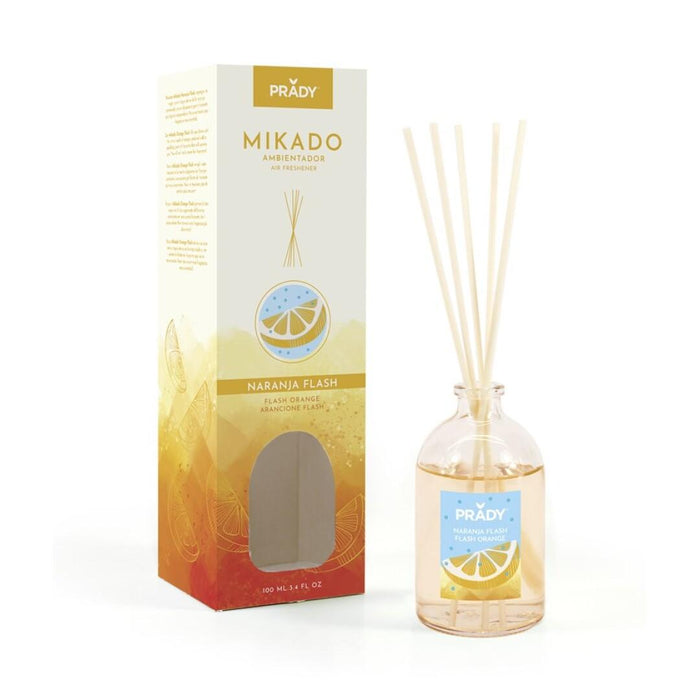 Difusor de ambiente Mikado 100ml - Prady : Naranja Flash - 1