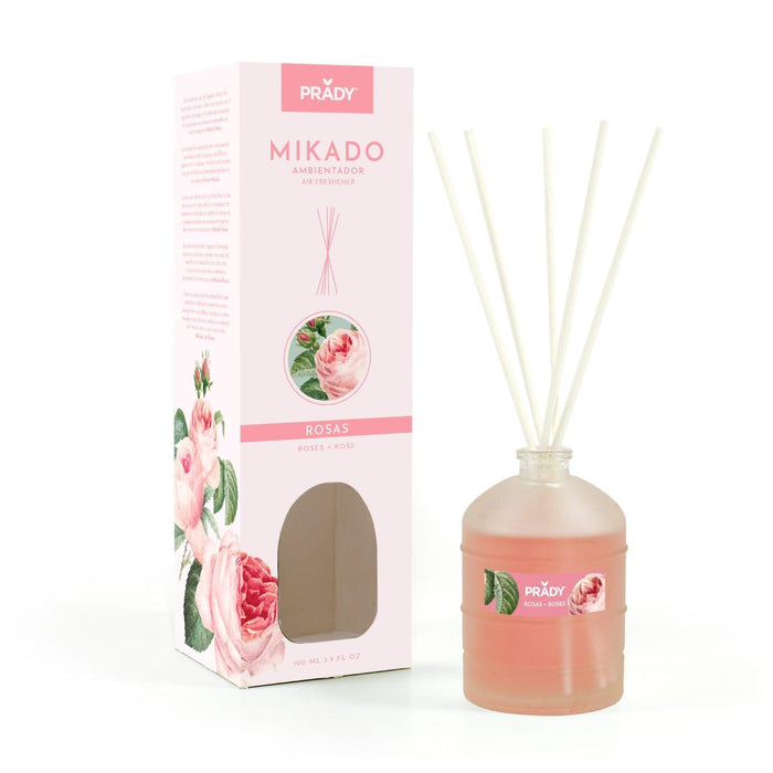 Difusor de ambiente Mikado 100ml - Prady : Rosas - 1