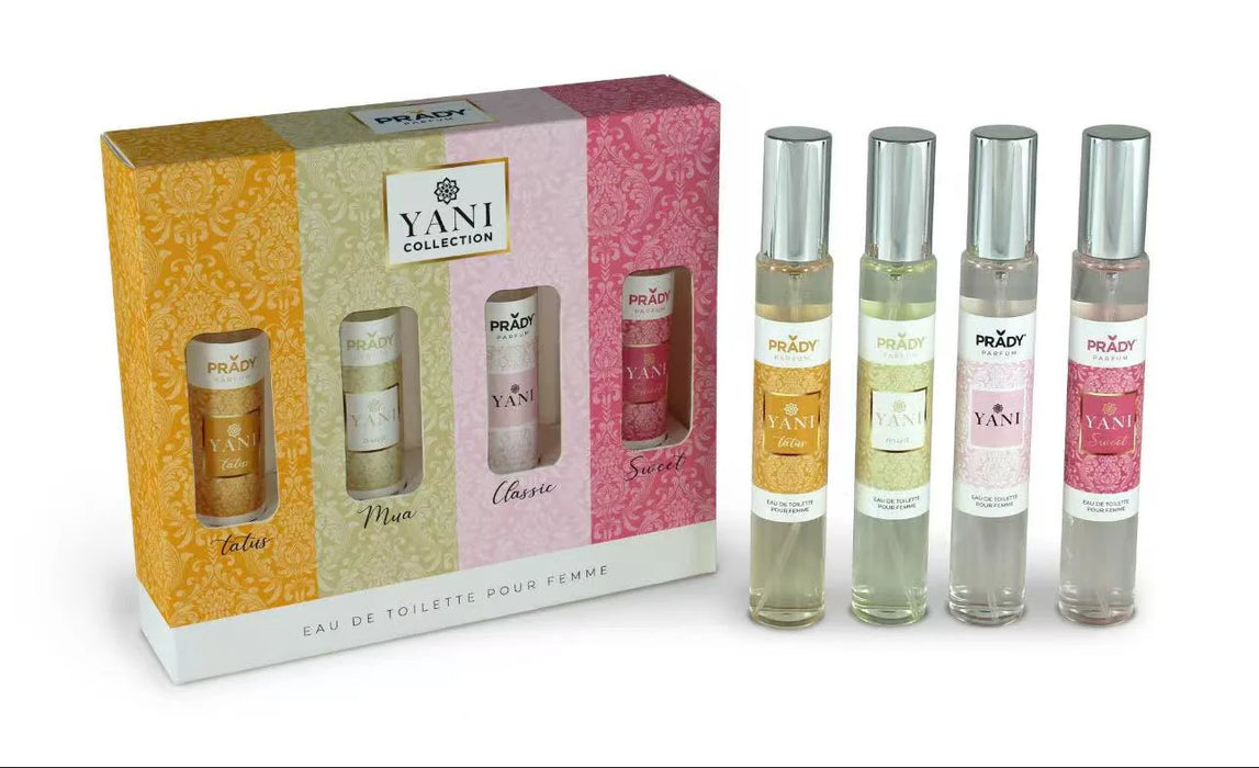 Pack Coleção Yani 4 pcs - Mini Eau de Toilette para Mulher - Prady - Prady - 1