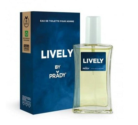 Água de Colônia Lively para Homens - Prady - 1