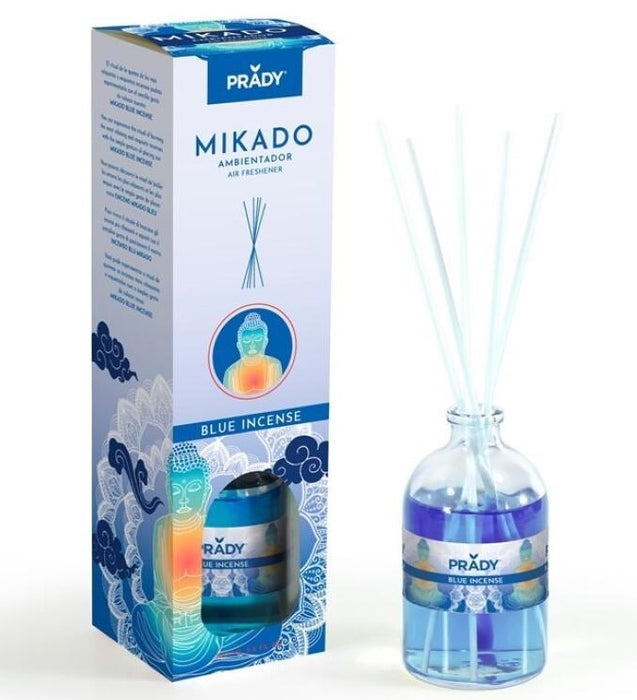 Difusor de ambiente Mikado 100ml - Prady : BLUE INCIENSE - 1