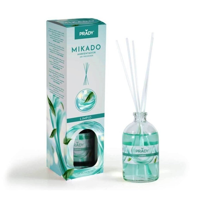 Difusor de ambiente Mikado 100ml - Prady : Limpio - 1