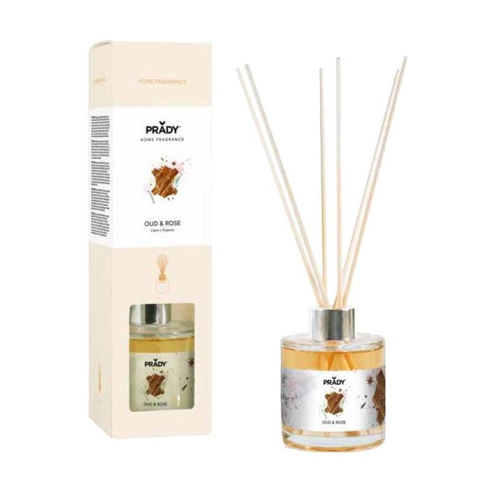 Difusor de Ambiente Mikado Premium 130ml - Prady : Oud &amp;amp; Rose - 1