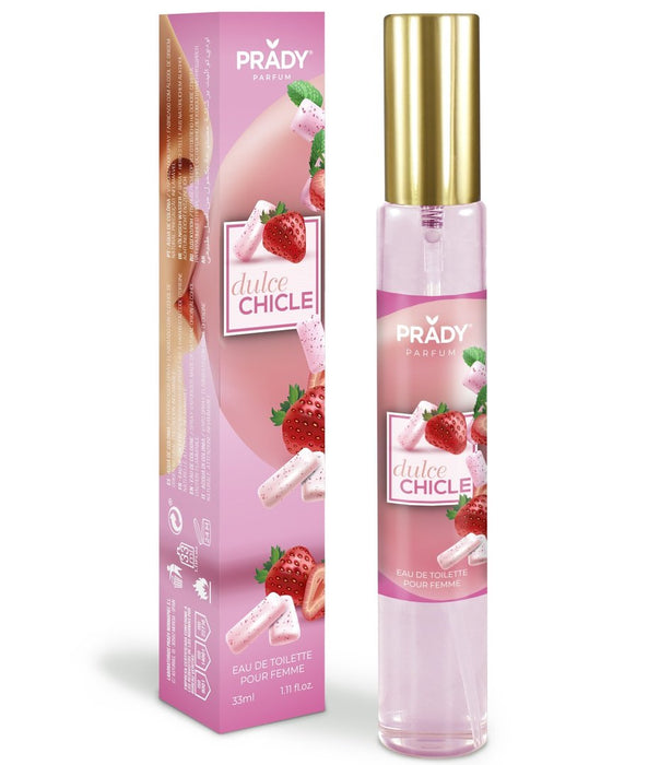 Eau de Toilette para Mulher Doce Chiclete Frutal 33ml - Prady - 1