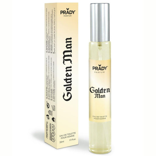 Eau de Toilette Golden Man 33ml - Prady - 1
