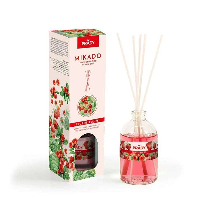 Difusor de ambiente Mikado 100ml - Prady : Frutos Rojos - 1