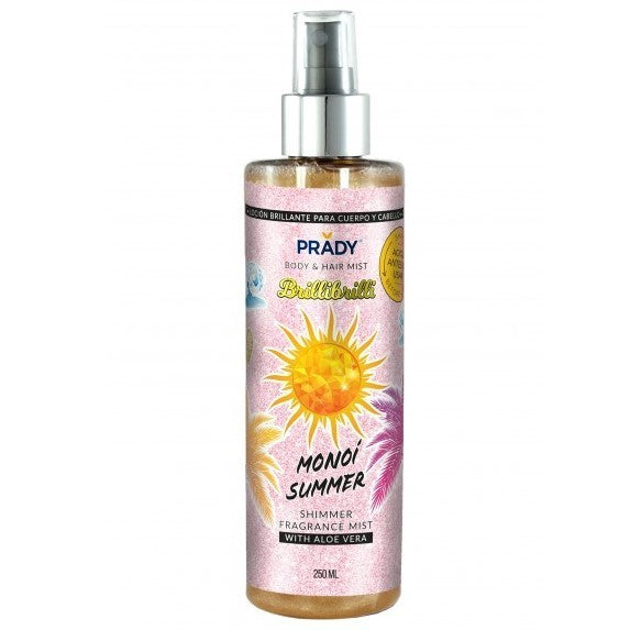Body & Hair Shimmer Mist 250ml - Prady : Monoi - 1