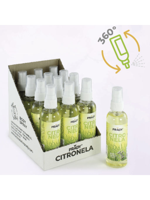 Spray Corporal de Citronela - 100ml - Prady | Refrescante Natural e Antimosquitos para o Verão - Prady - 1