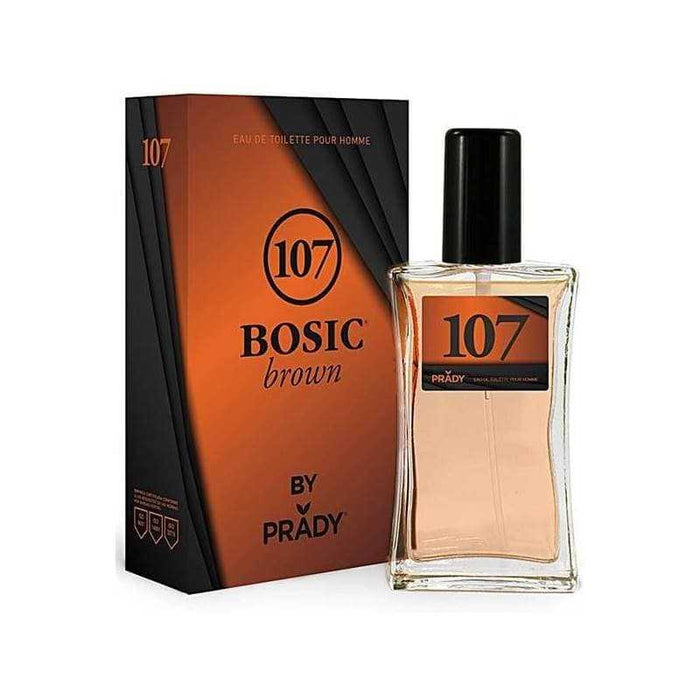 Eau de Toilette Bosic Brown para Homens 90ml - Prady - 1