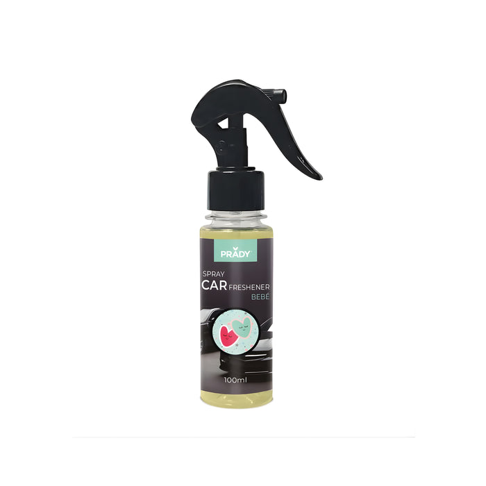 Spray ambientador para carro - 100 ml - Prady | 7 aromas frescos e duradouros - Prady : Bebé - 1