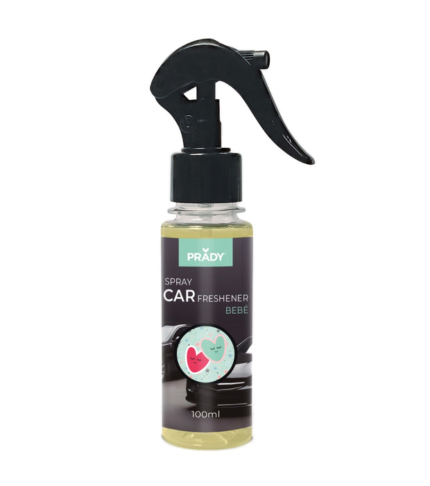 Spray ambientador para carro - 100 ml - Prady | 7 aromas frescos e duradouros - Prady : Bebé - 1