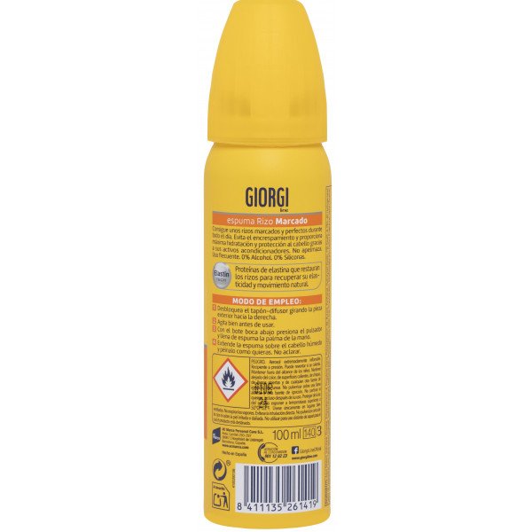 Cheeky Curls Espuma de Cachos Marcados N4 100 ml - Giorgi - 1
