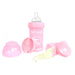 Garrafa anti-cólica rosa - Twistshake - 1