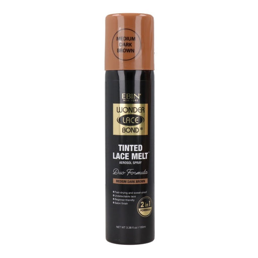 Spray Aerossol Colorido Tonalizante 100 ml - Ebin New York : Medium Dark Brown - 1