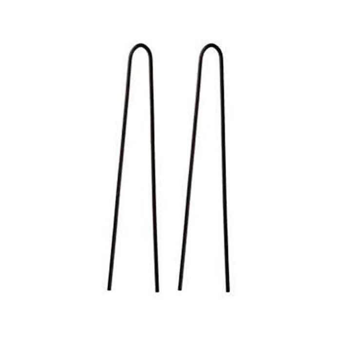 Eurostil 200 Ganchos Pretos 70mm (01859/50) - Eurostil - 1