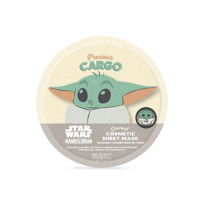Máscara facial Star Wars: The Mandalorian - Baby Yoda - Mad Beauty - 1